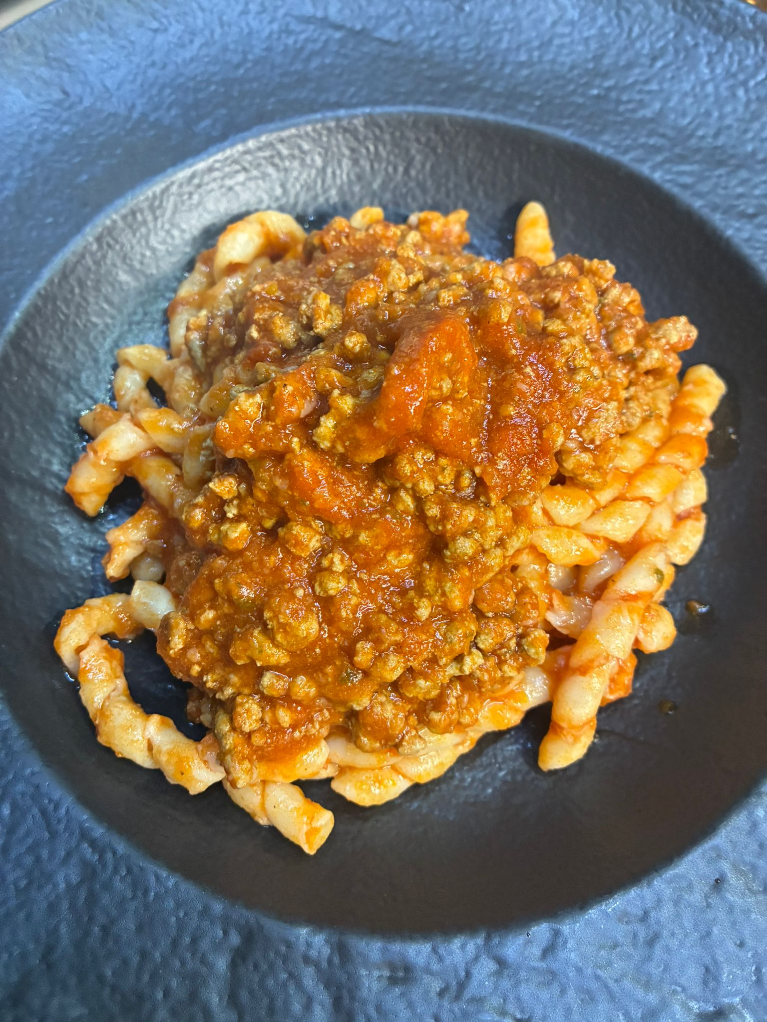 Busiata al ragù di carne
